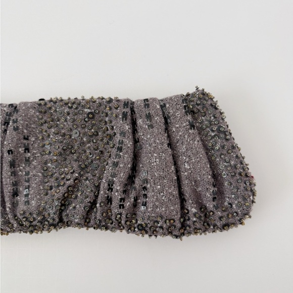 Chan Luu Gray Beaded Clutch - Picture 3 of 8